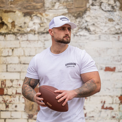 The Gridiron Signature Cap - White