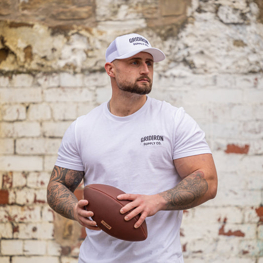 The Gridiron Signature Cap - White