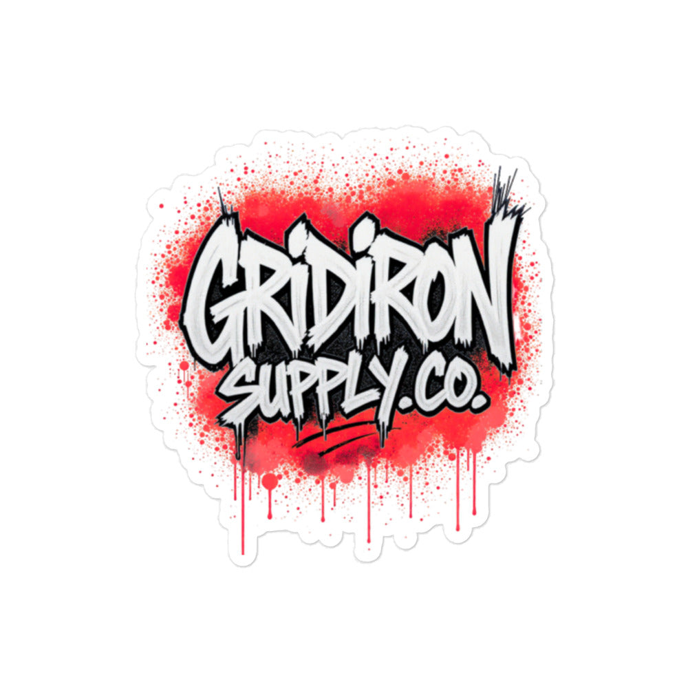Gridiron Stickers - The Drip Collection